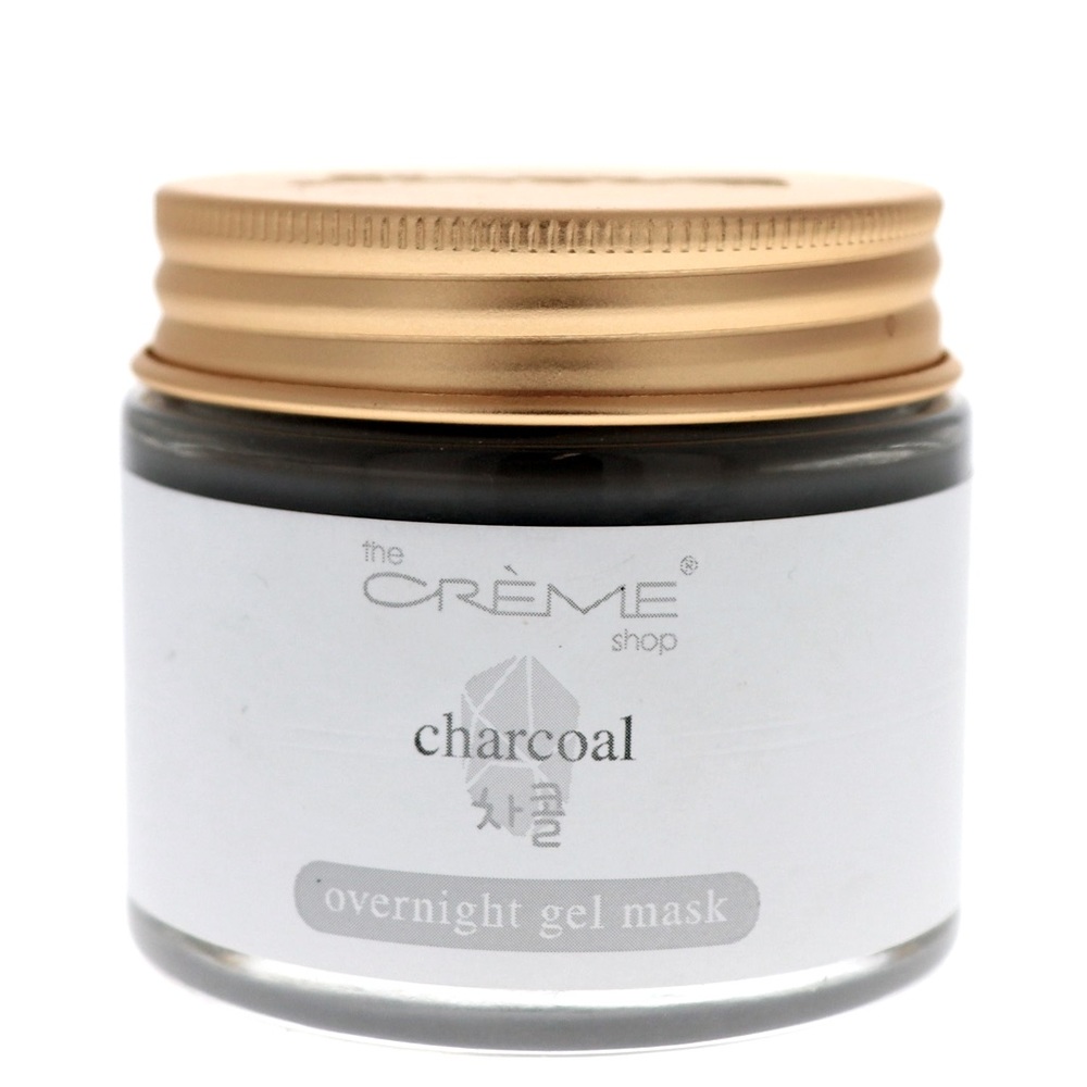 New unused the crème shop charcoal overnight gel mask sleep in mask sensitive